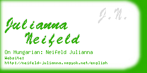 julianna neifeld business card